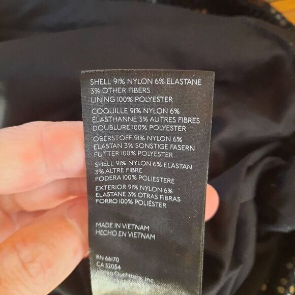 Urban Outfitters Mila Black Mini Sequin Dress - Picture 8 of 8